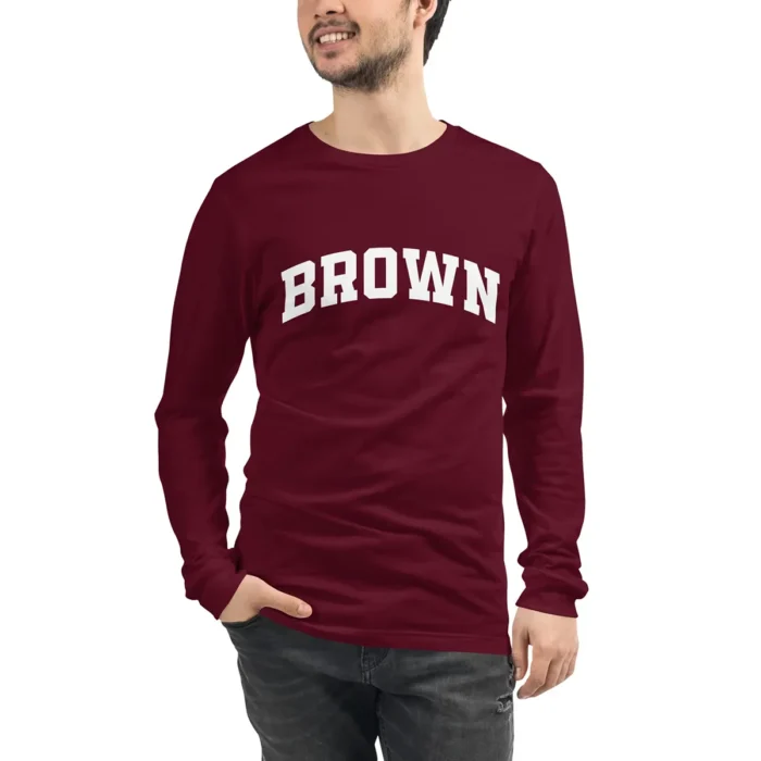 Brown Long Sleeve Shirt