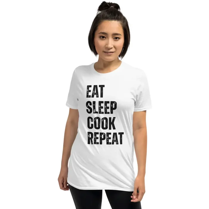 Eat Sleep Cook Repeat Tee Shirt