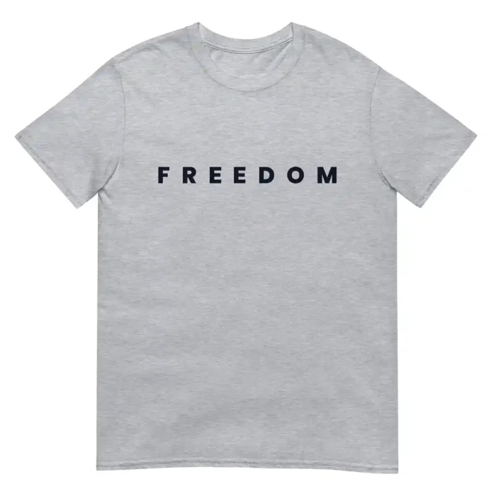 Freedom Grey T-Shirt
