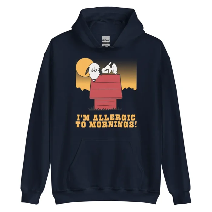 I’m Allergic to Mornings Hoodie