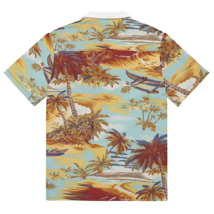 Palm Tree Printed Seth Rogen Shirt