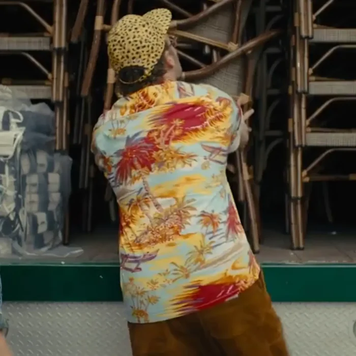 Seth Rogen Palm Tree Printed Shirt Platonic
